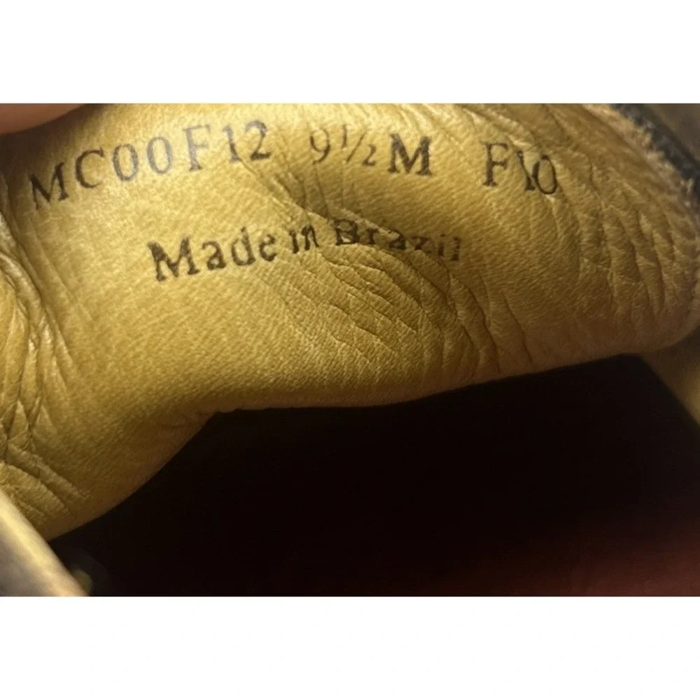 Peter Millar Suede Leather Nomad Chikka Bootie, Men's 9.5 Made In Brazil MC00F12